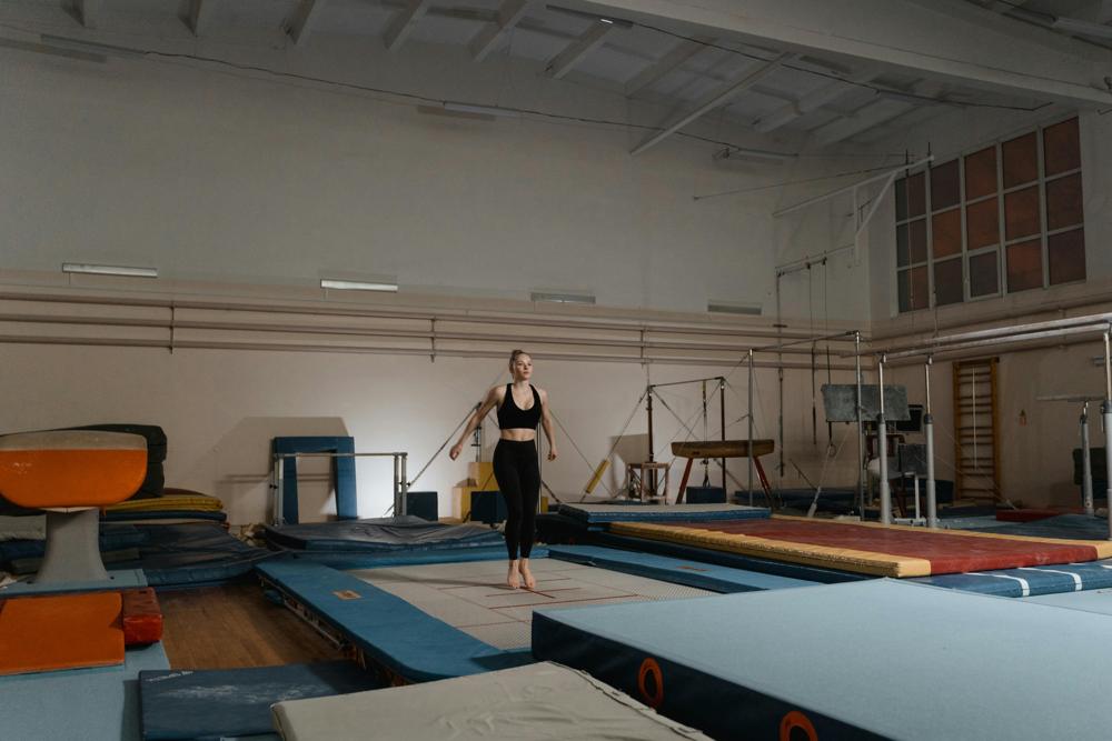 indoor trampoline