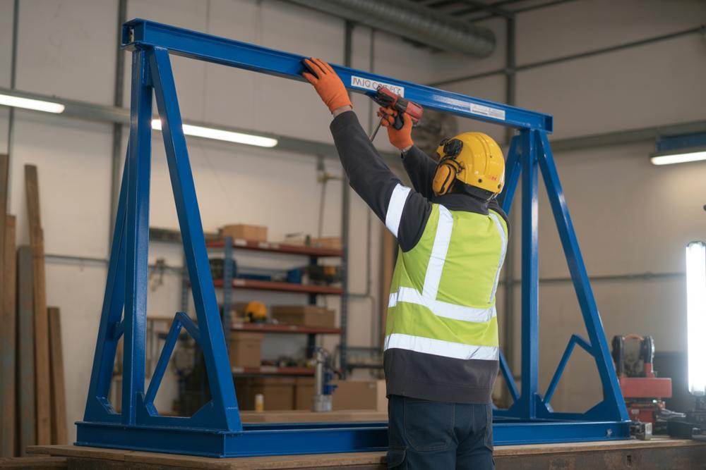 metal gantry
